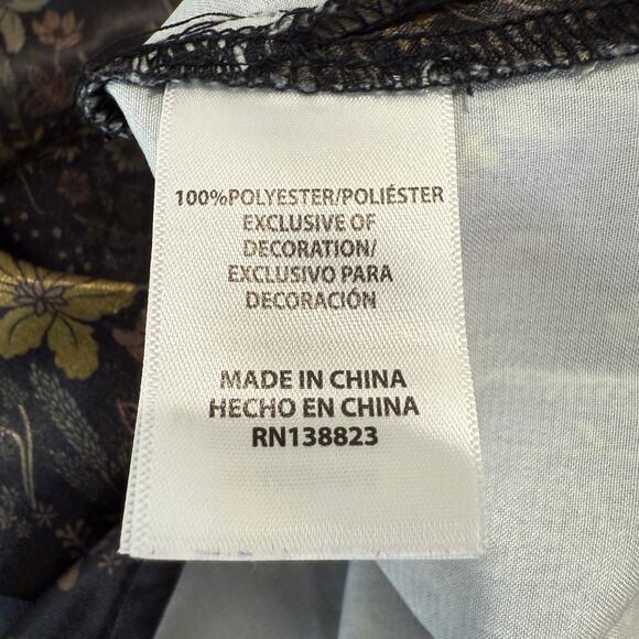 Idyllwind Cami Tank Women's M Floral Print Lace Trim Western Cowgirl Rustic Sexy - Picture 5 of 7